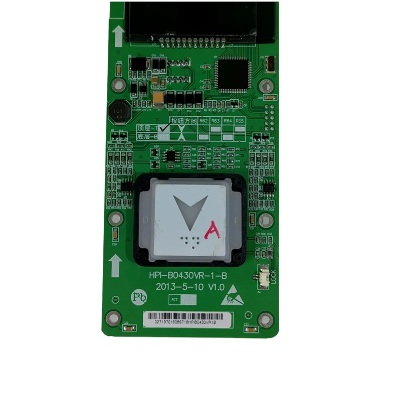 HPI-B0430VR-1-B Lift Display Board Lift Down Button PCB-kaart met Braille LM430DT