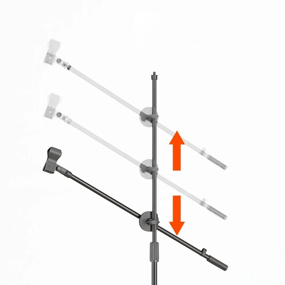 Rotating Video Live Bracket Microphone Stand Boom Arms Extension Crossbar      55CM      Tripod Live Broadcast Equipment