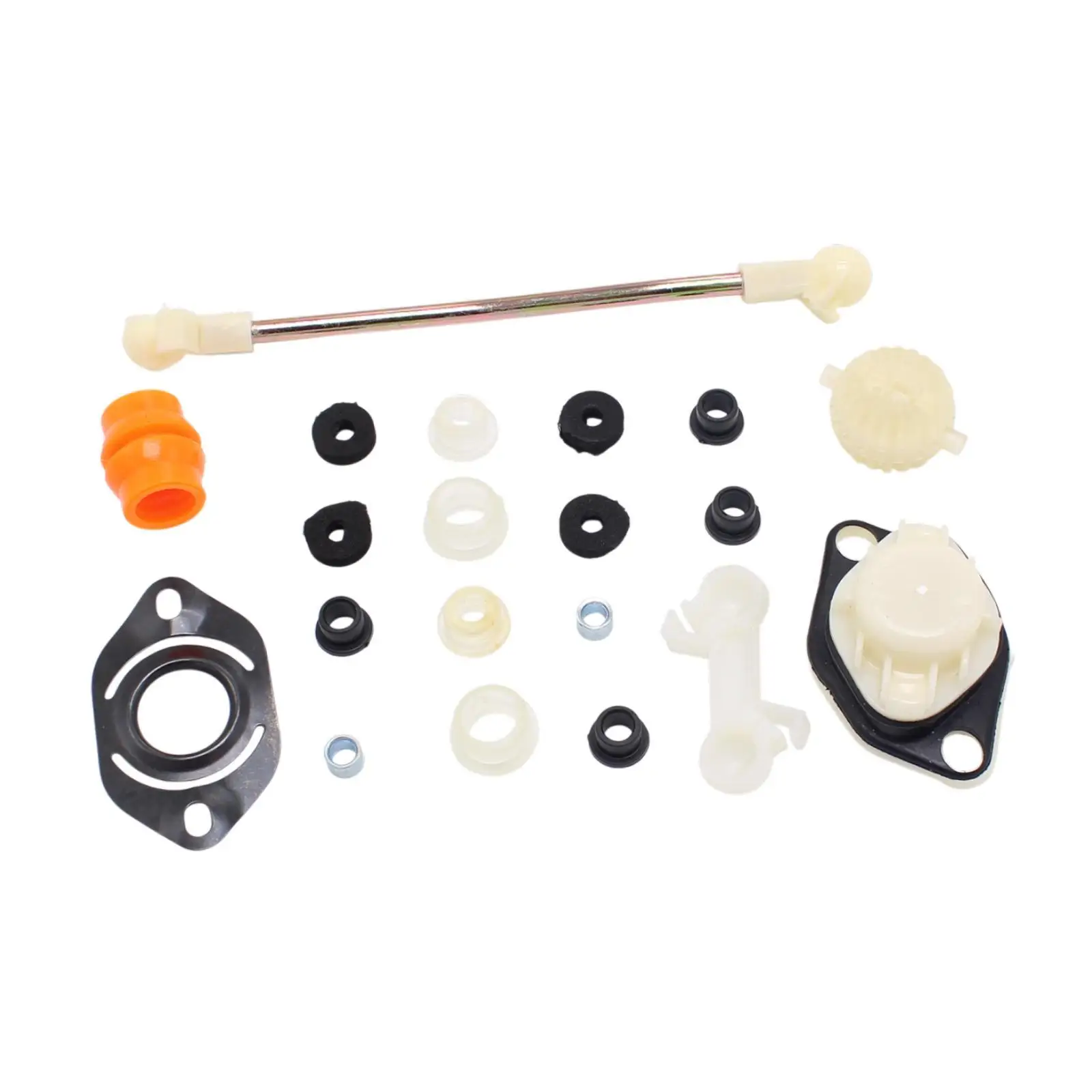 

Gear Selector Shifter Lever Set Accessory Easy to Use Direct Replacement Gear Linkage Kit