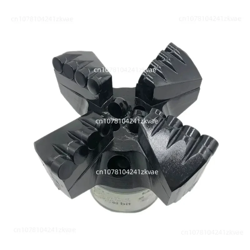 

1PC Well Drilling Rock Geology Coalfield Diamond Pdc Drill Bit 3 wing 4 wingConcave Composite Piece Coreless Exploration Bit