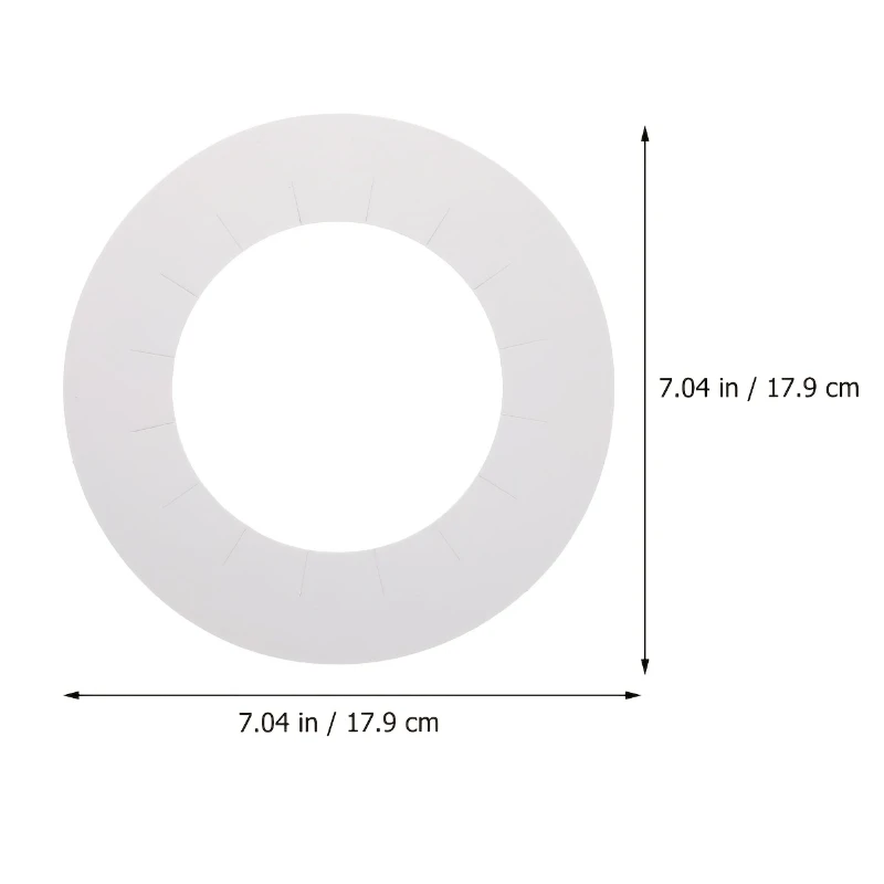 Universal Wax Pot Guard Ring Wax Heat Hair Removal Wax Ring Disposable Coated Paper Protective Cleaning Ring For Wax Heating Pot