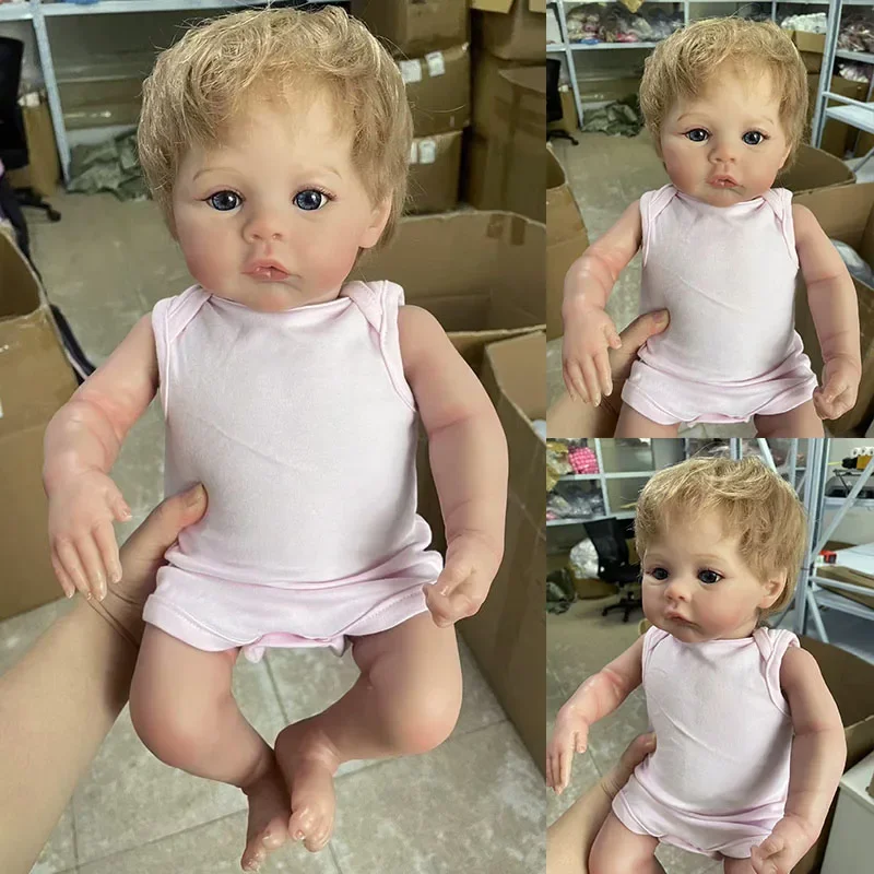 

48CM Meadow Newborn Reborn Doll Baby Girl Soft Cuddly Body Lifelike Soft Touch 3D Skin with Visible Veins High Quality Art Doll