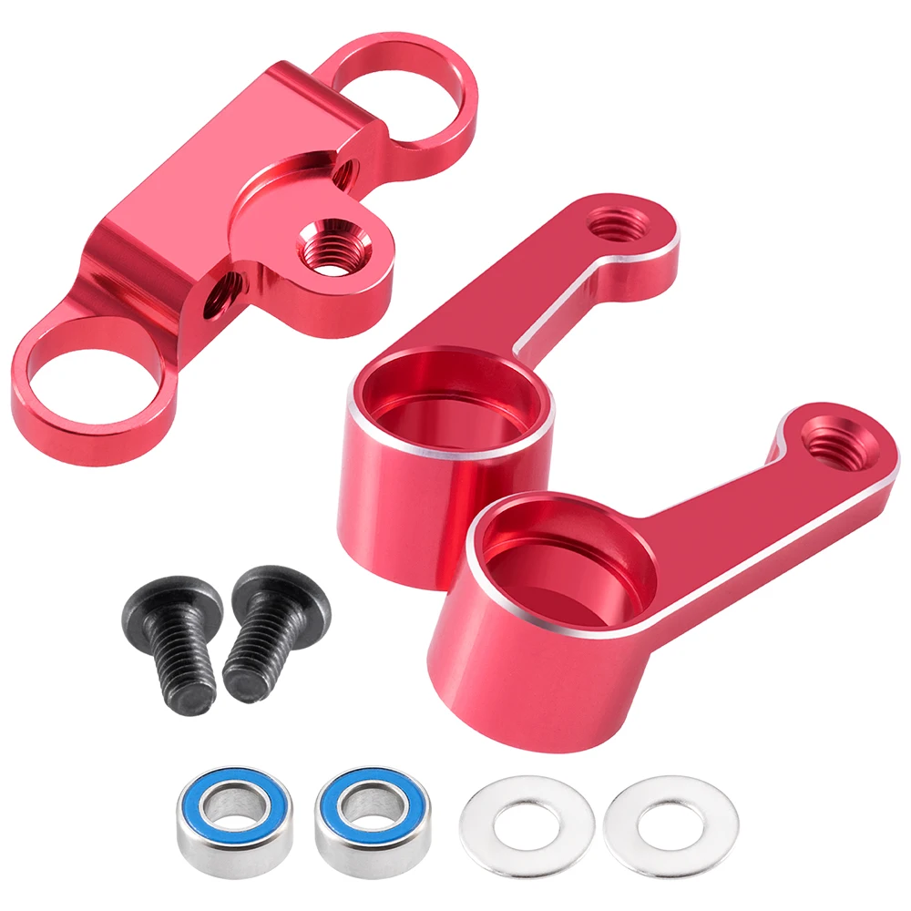 AXSPEED Alu Alloy Steering Cup Arm Gearbox Cover Front Rear Body Post Top Deck for 1/10 Sakura Cero Ultra RC Crawler Upgrades