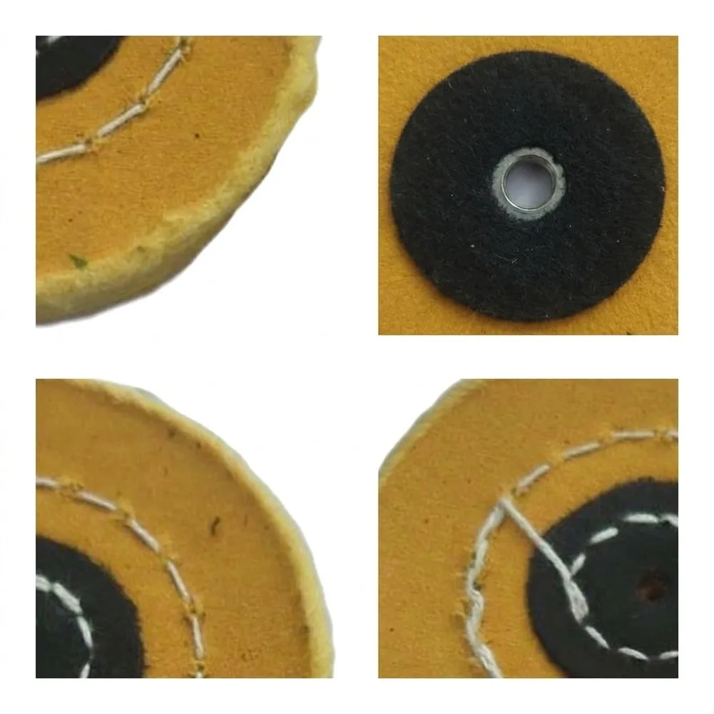 Accessories for durable Equipment Polishing Wheel 3/4/5/6/7/8 inch Buffer Cotton Cloth Jewelry Metal Supply Tools Wood