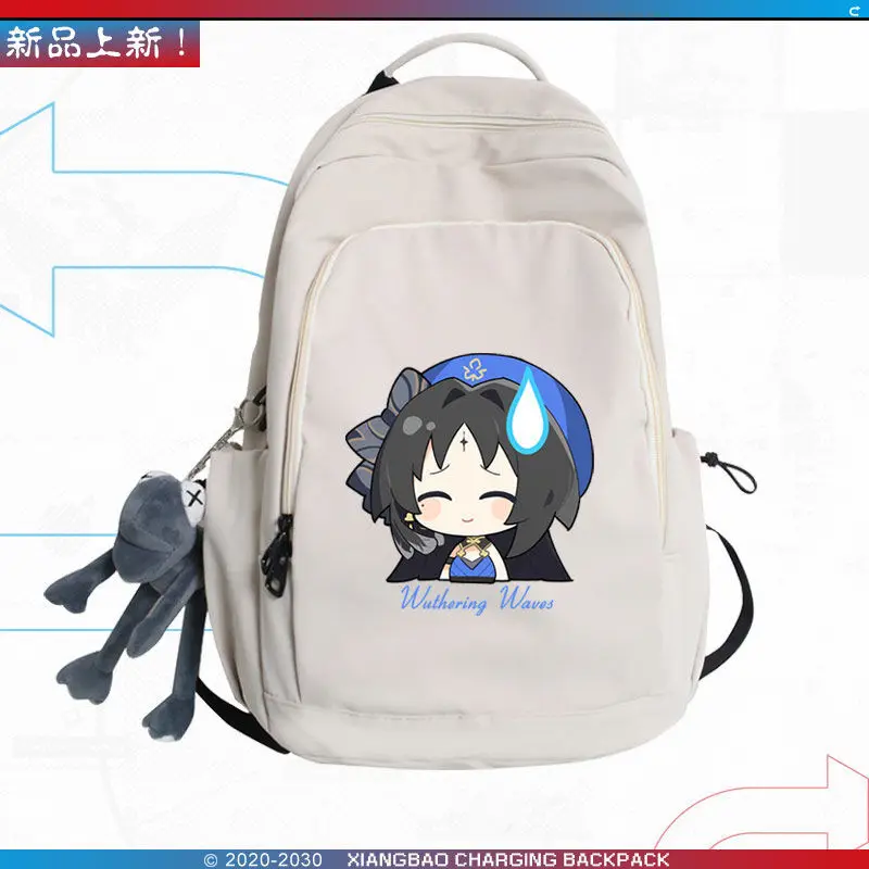 Mingchao Game Encore Yangyang Long Li Q Version Emoji Pack Anime Peripheral Backpack For Men And Women JL Anime