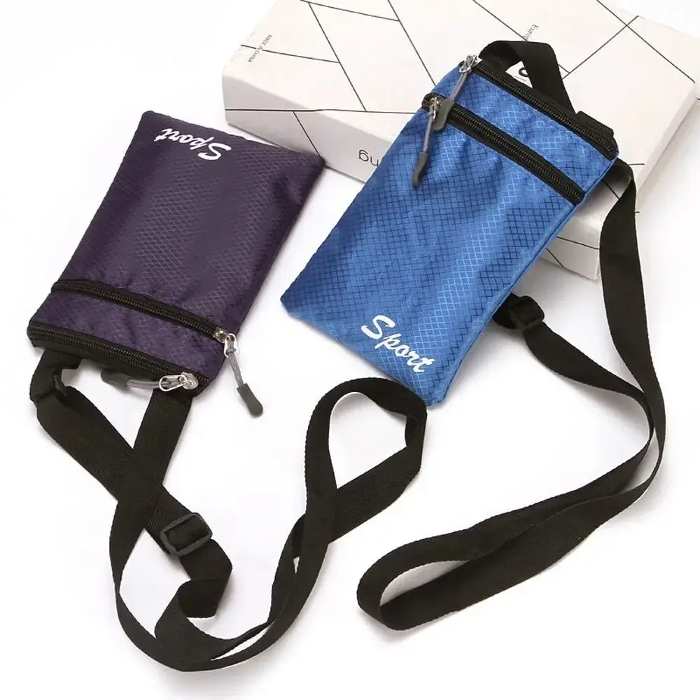 New Soild Color Phone Bag Square Simple Shoulder Bag Crossbody Bags Shopping