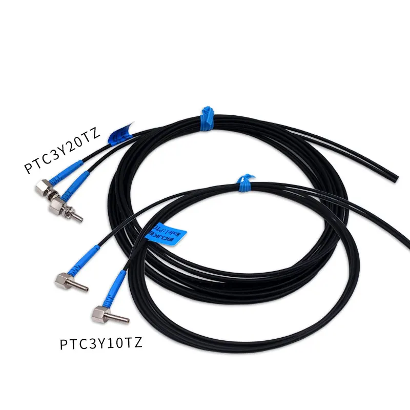 BOJKE Boyi PTC6 PTC3 PTC4Y10TZ 20TZ 90 degree right angle optical fiber sensor FU-77TZ