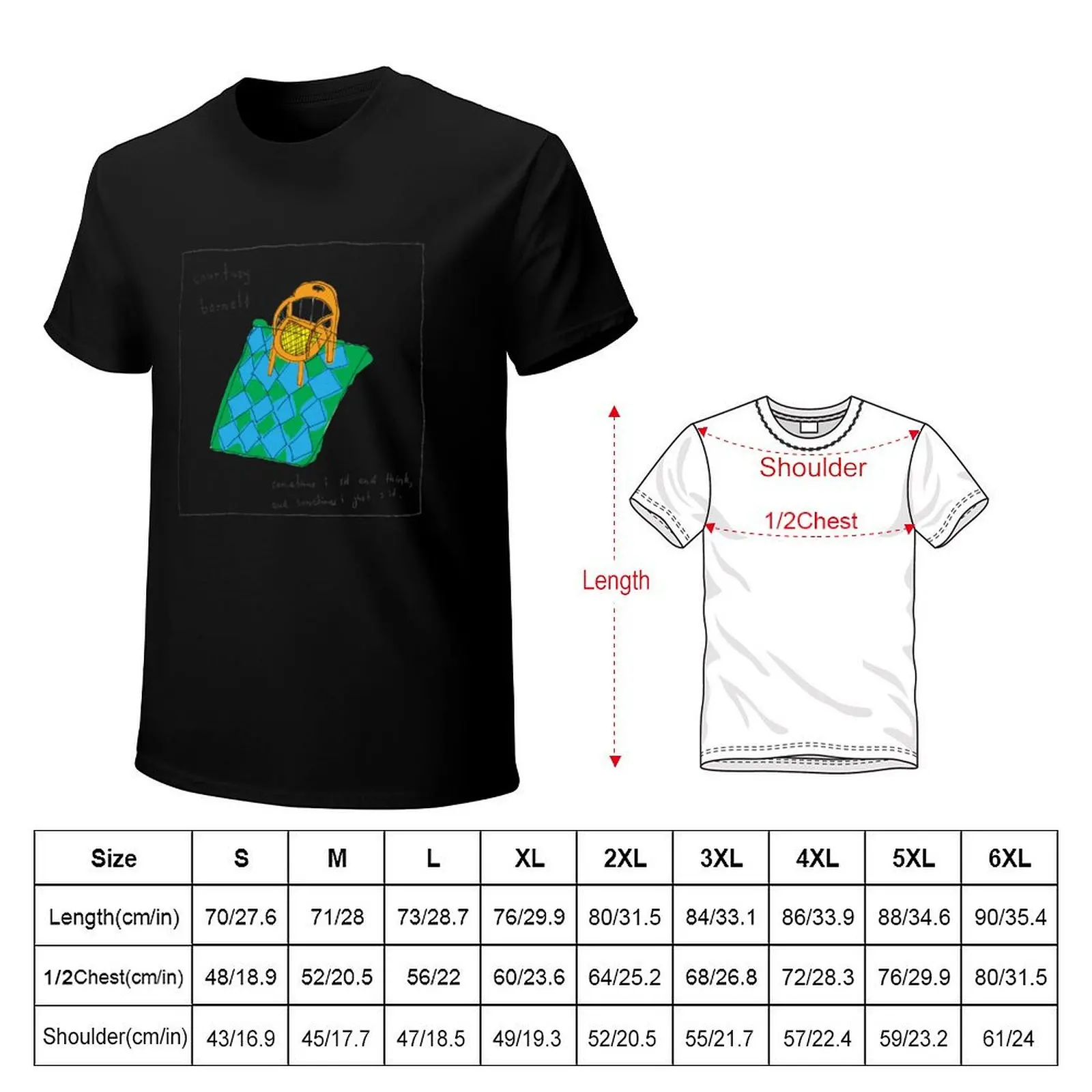 Sometimes I Sit T-Shirt summer tops plus sizes anime stuff Men's cotton t-shirt