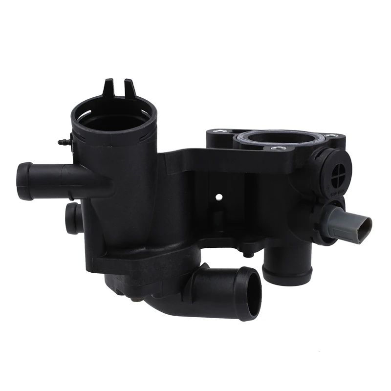 Coolant Regulator Housing For Seat Cordoba Ibiza VW Polo 9N 1.4 16V Coolant Thermostat Housing Flange 032121111CG