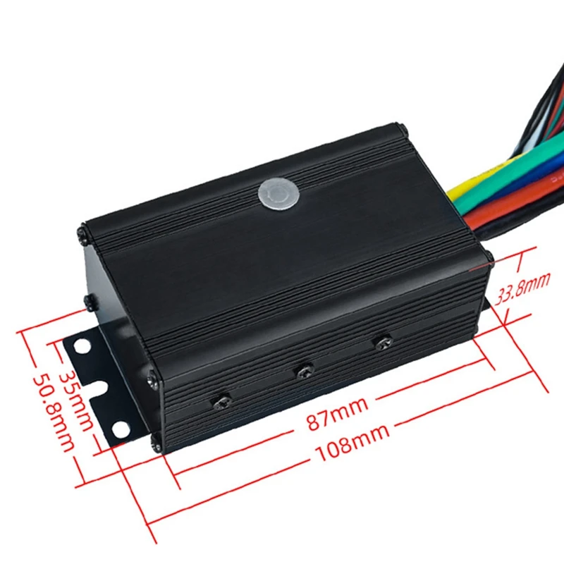 Brushless Motor Controller 75100 FOC Single Drive ESC For Electric E-Bike Scooter 4-16S 50A 75V Speed Controller