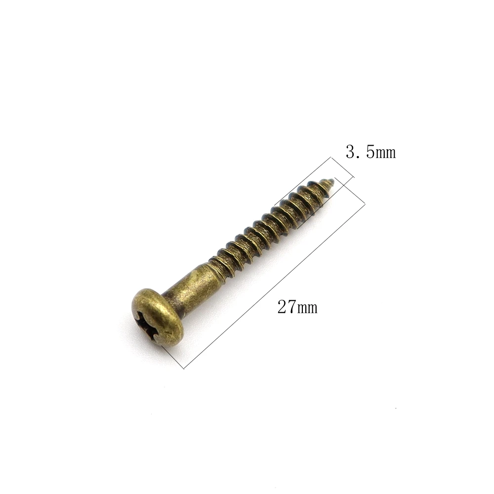 10Pcs Screw ST Style Guitar Tremolo Bridge Mounting Screws For Electric Guitar Screws Parts