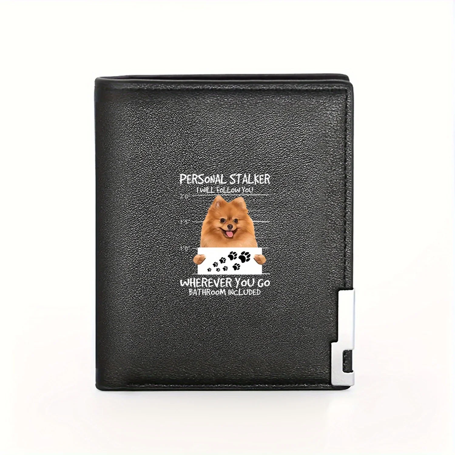 كلب صغير طويل الشعر يتبعك في كل مكان، تي شيرت رجال الأعمال غير رسمي أنيق وبسيط وعملي عالي الجودة