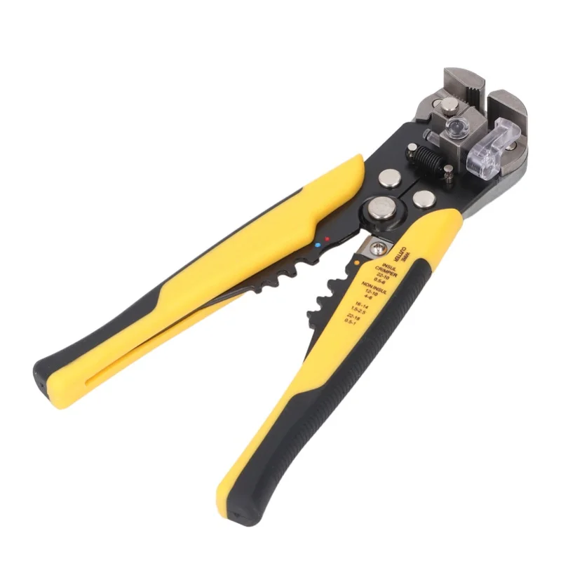 

Автоматический инструмент для зачистки, обжима и резки изоляции проводов 3-в-1, для проводов AWG 10-24