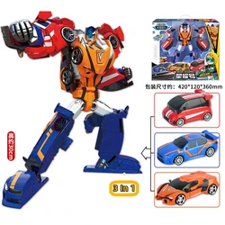 Tobot Transformes Robot Galaxy Detectives Action Figure Toys Tobot Brothers Monster Shuttle Speed Bigtrail Deformation Cars