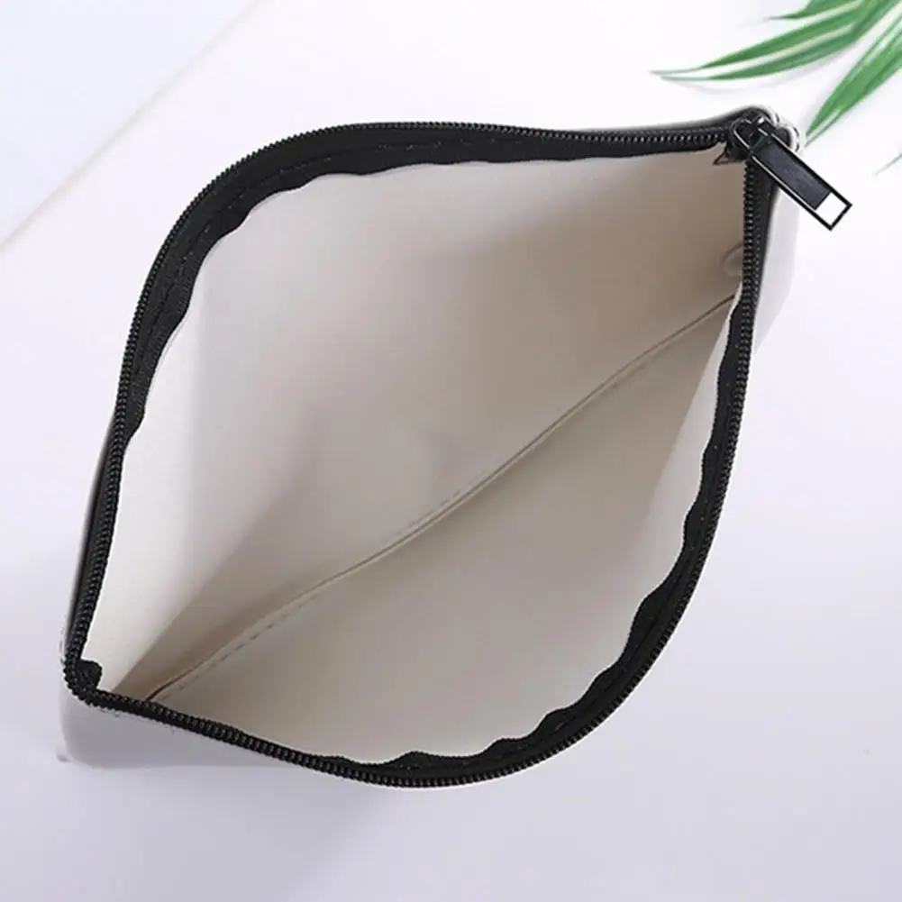 Пенал из искусственной кожи на молнии, чехол для ручки для денег, безопасная банковская сумка, кошелек для монет, купюр, чеков, счетов, косметические инструменты