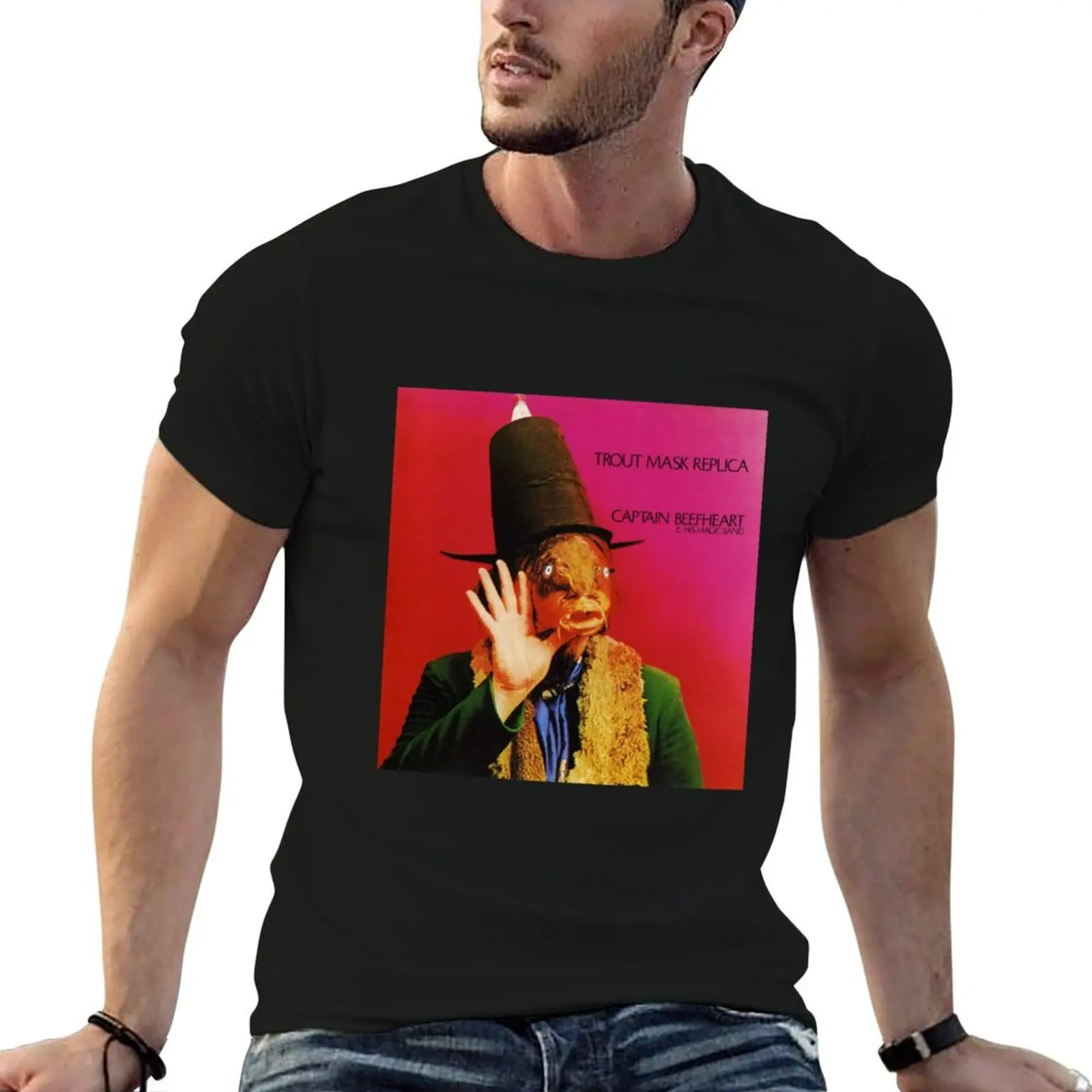 

Captain Beefheart Trout Mask Replica75 T-Shirt Aesthetic clothing sweat Men's t shirts