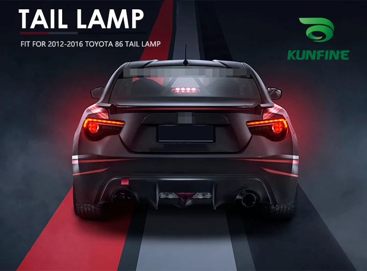 

Car Tail Light Assembly For Toyota GT 86 2012-2016 Brake Light With Turning Signal Light Car led Tail light