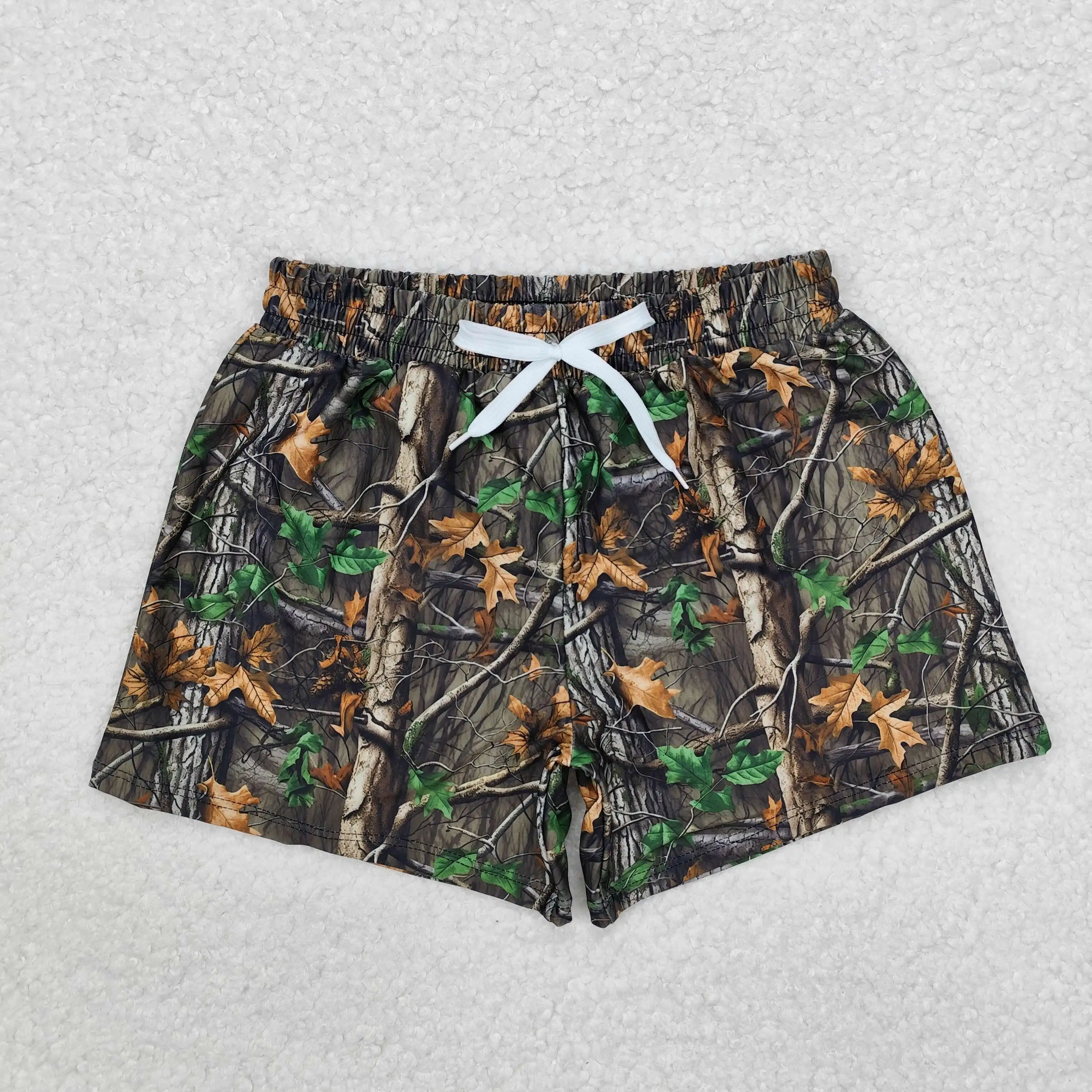 Wholesale Baby Boy Swimming Elastic Waist Trunks Clothes Children Toddler Shorts Kids Camo Swimsuit Children Summer Swimwear