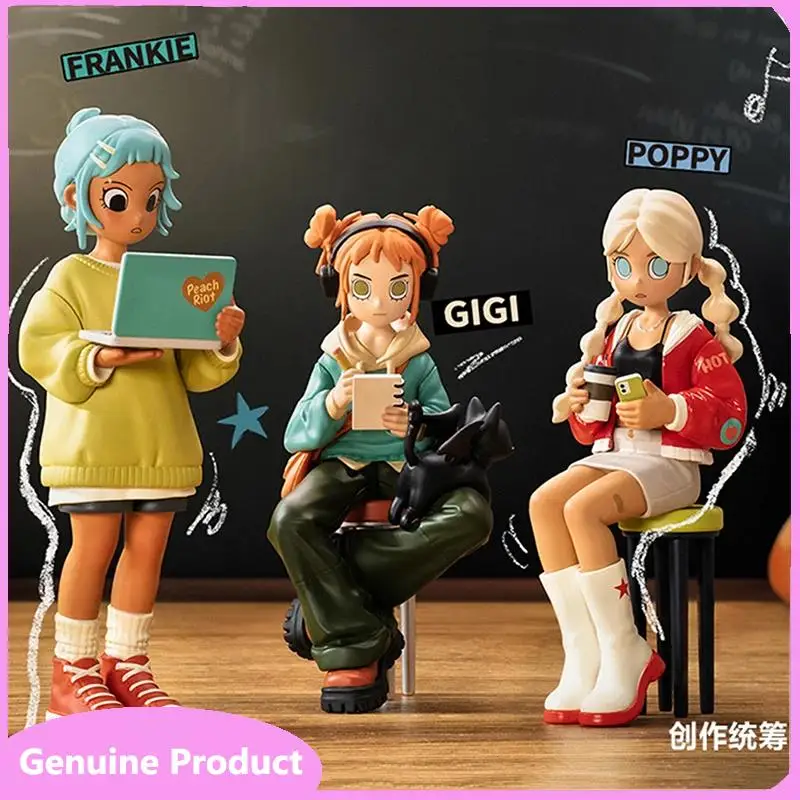 

Original Peach Riot Rise Up Series Series Blind Box Toys Mystery Box Original FigureCute Doll Kawaii Model Gift