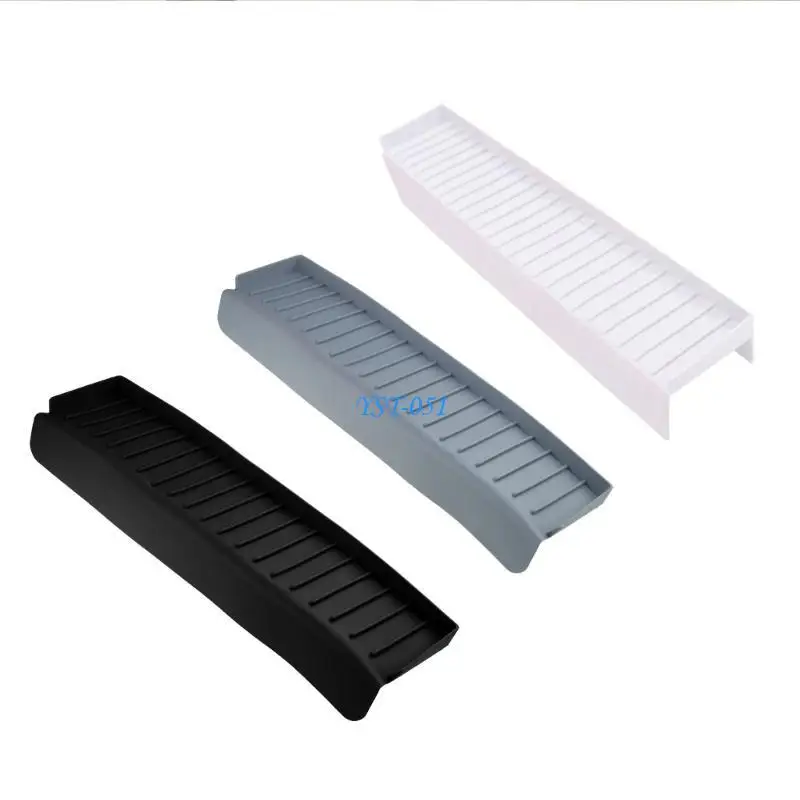 E15A Sink Splashes Guard Countertop Edges Protector Bathtubs Splashes Guard Countertop Protector for Bathtubs Kitchen Enduring