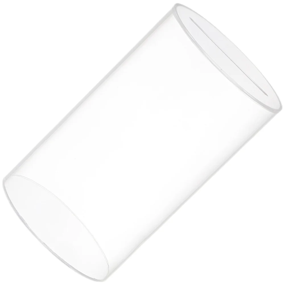 Transparant acryl geldpot spaarpot heldere muntopslagpot desktop spaardoos woonaccessoires muntcontainer