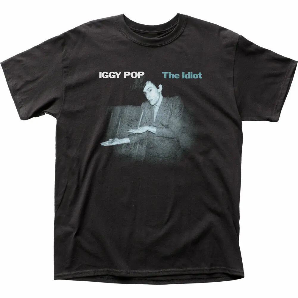 

Iggy Pop The Idiot T Shirt Mens Licensed Rock N Roll Band Stooges Tee New Black