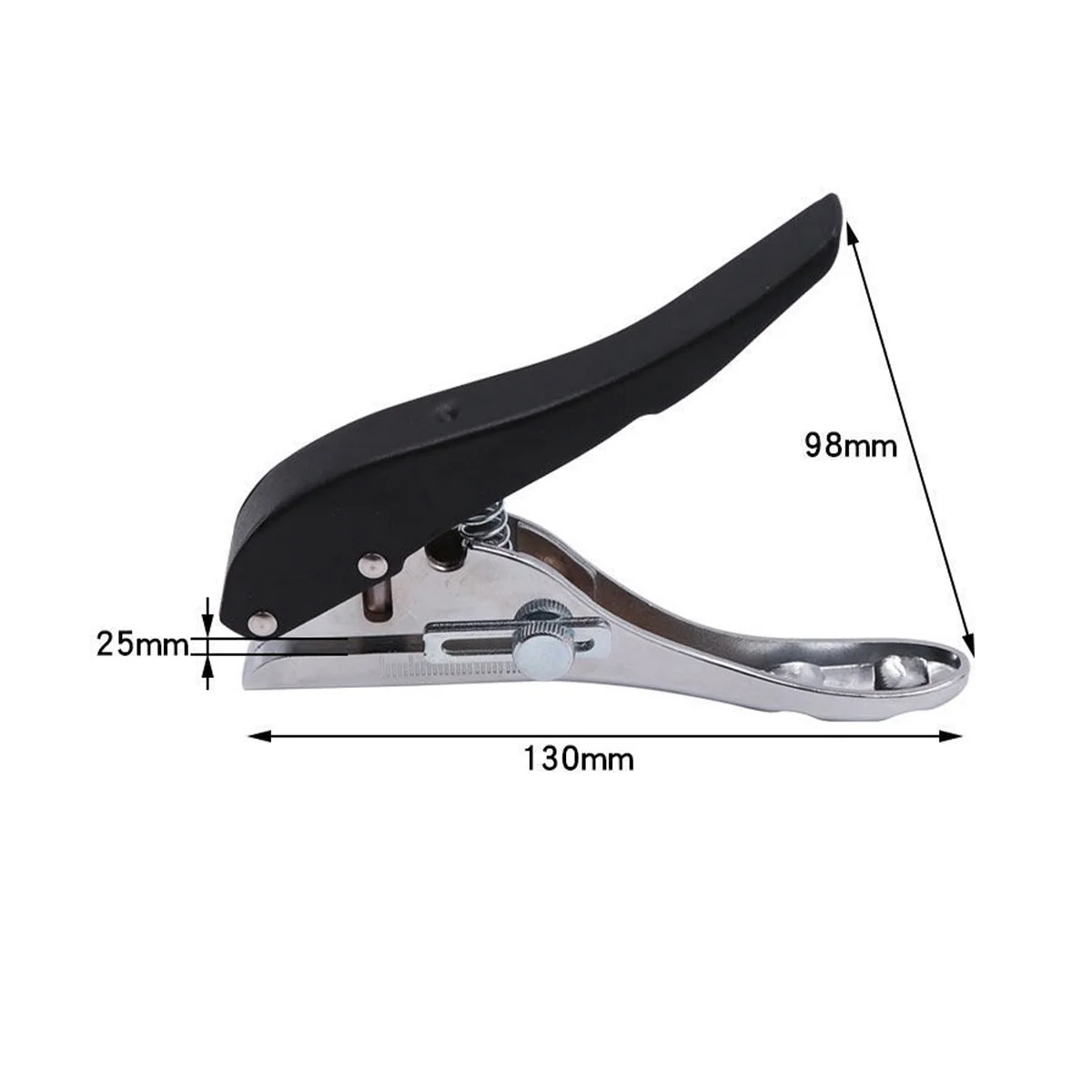 Edge Puncher carpenteria foro tondo 8Mm trapano a testa svasata perforatore strumento di carpenteria di dimensioni regolabili in PVC