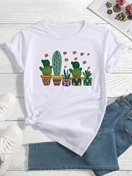 Qutie Cactus Print Tee