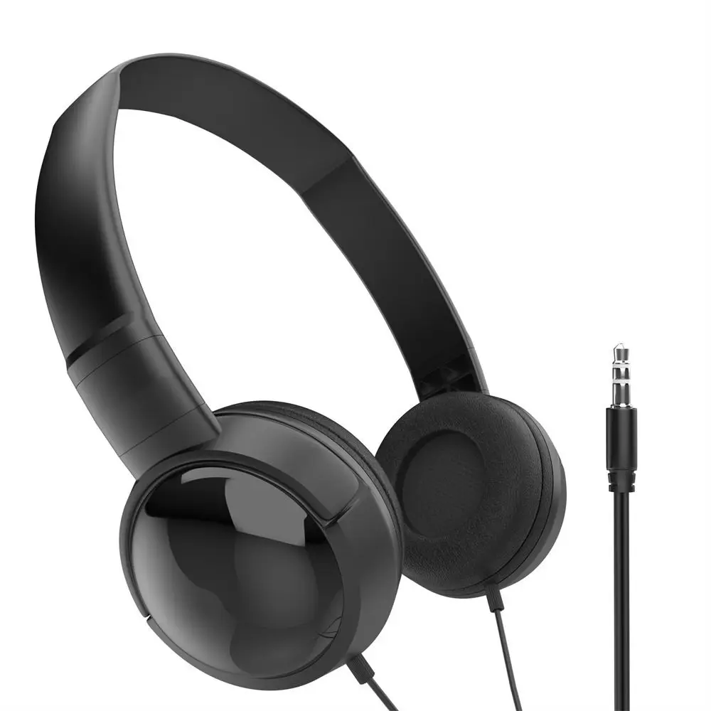 Over Ear Wierd Headphones Adjustable HiFi Stereo 3.5mm Headset Audio Bass Music Stereo Macaron Headphone Computer
