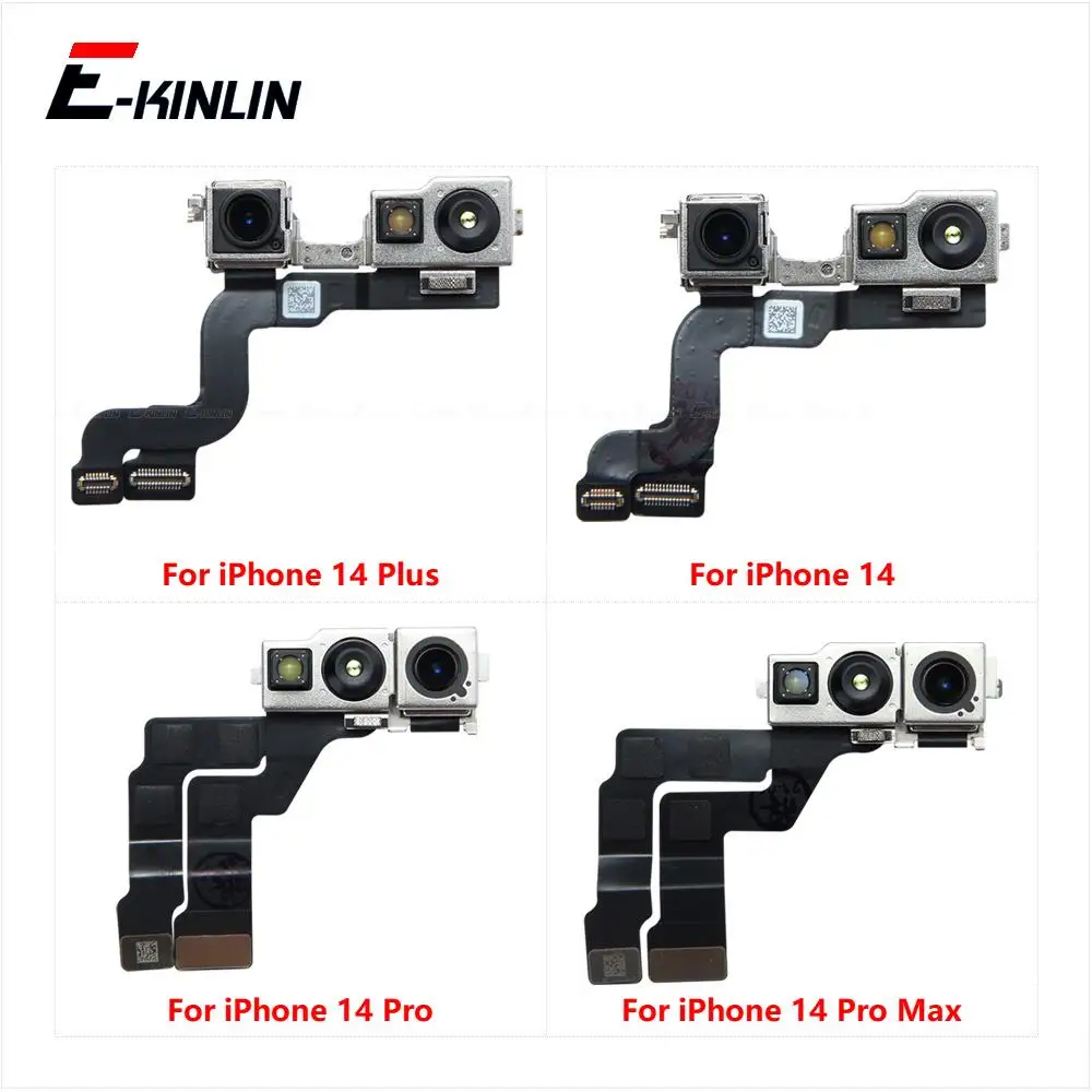 For iPhone 13 mini 14 Plus Pro Max Front Facing Camera Face ID Recognition Sensor Flex Cable Parts