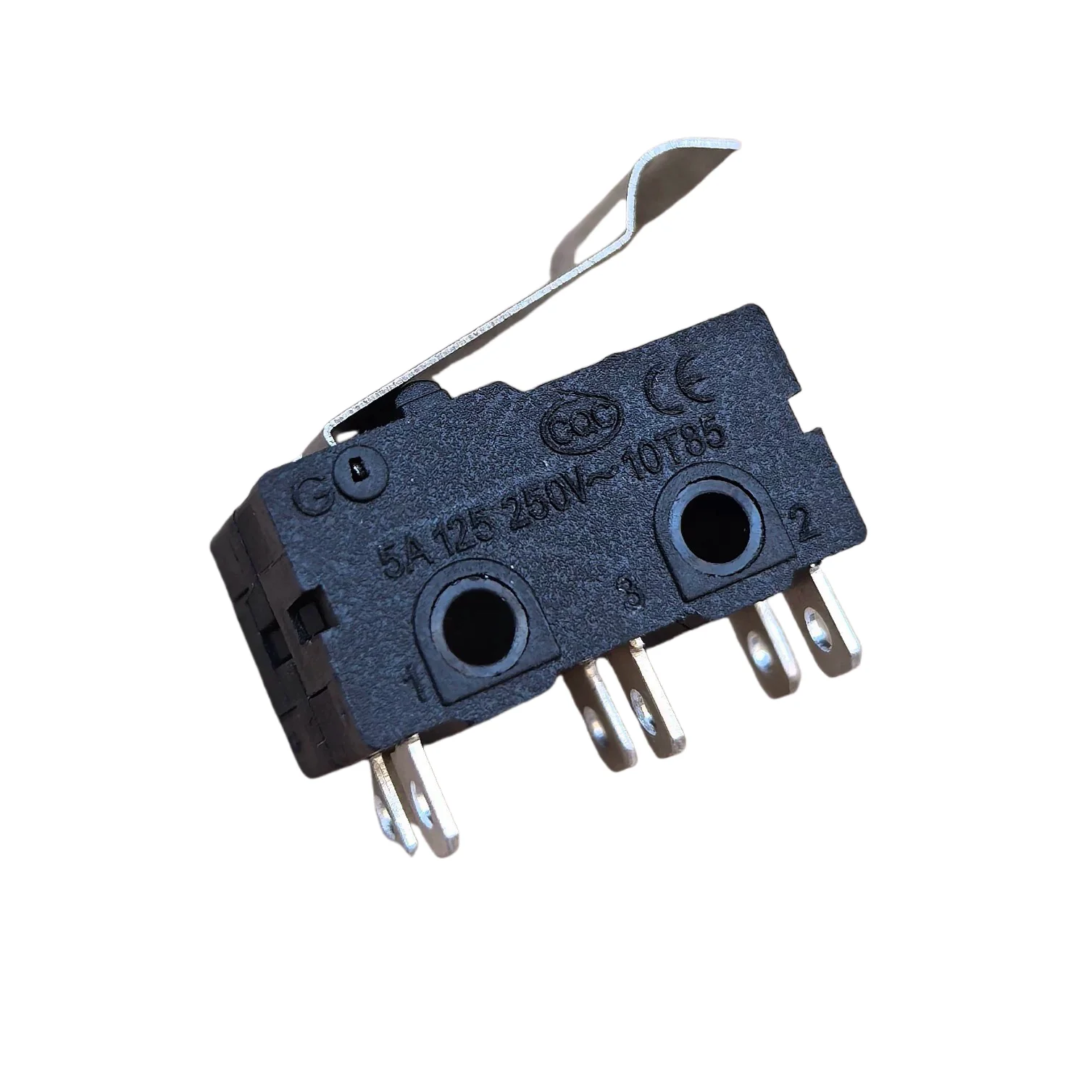 

1PCS/LOTS ultra high end silver dot micro switch ZW12-5A-E double link single pole double throw small self resetting stroke limi