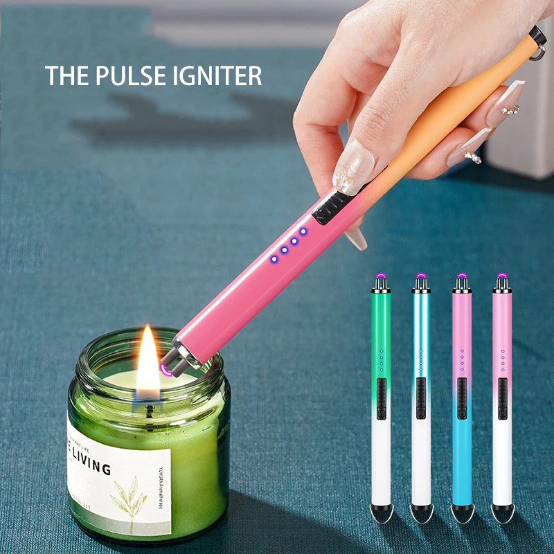 High Aesthetic Gradient Arc Ignition Gun, Charging Lighter, Aromatherapy Candle, Gas Stove, Portable Household Kitchen
