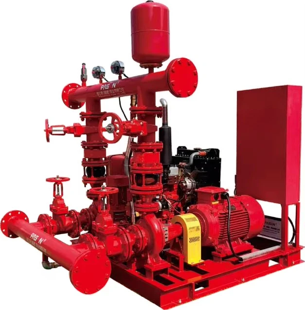 Fire Pump System: Motor/Engine Driven Jacky Pump | NFPA20 Compliant for Industrial/Commercial Fire Protection