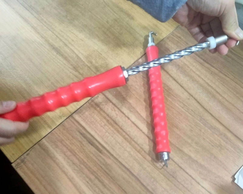 

Steel bar binding hook Red steel bar wire binding hook Steel bar wire hooking machine