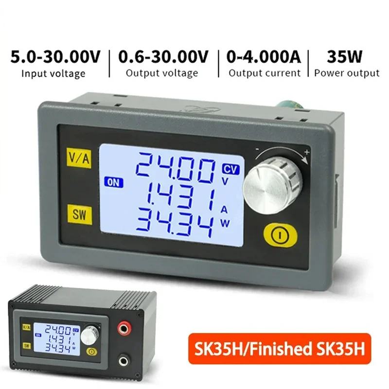 SK35H DC Buck Boost Converter CNC Adjustable Regulated Power Supply Constant Voltage Constant Current Solar Charging Module