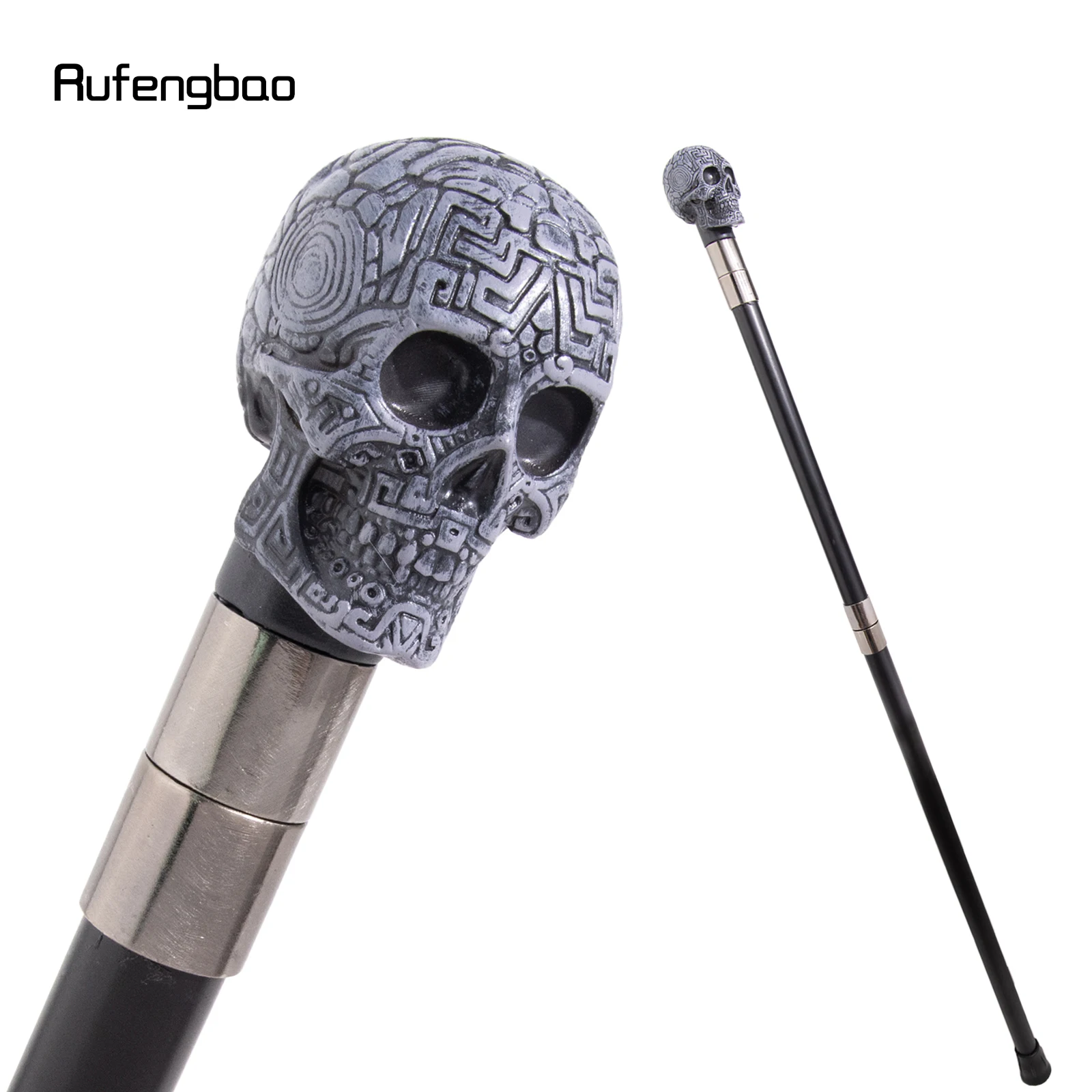 purple-resin-gear‌-skull-head-walking-cane-fashion-cane-decorative-cane-halloween-for-cosplay-parties-for-cosplay-party-93cm