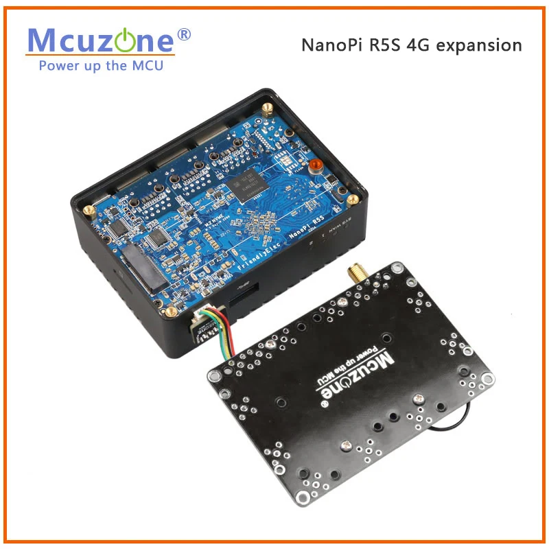 Imagem -03 - Nanopi R5s 4g Placa de Expansão 4g Lte Cat4 Driver Livre Openwrt Ubuntu Debian