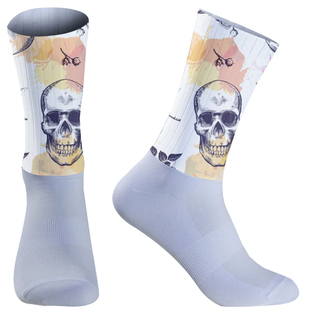 

2025 Новые велосипедные носки с поддержкой плоской стопы для коррекции, силовых, противоскользящих, дышащих, снимающих усталость стопы