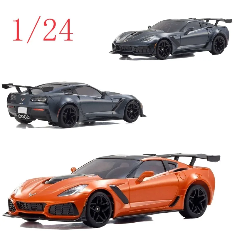 

KY Diecast 1/24 Scale Mini-Z RC Car Body Shell - Chevrolet Corvette ZR1 (Model: MZP240OR/GM)‌ Alloy Car Model Toys for Boys Gift