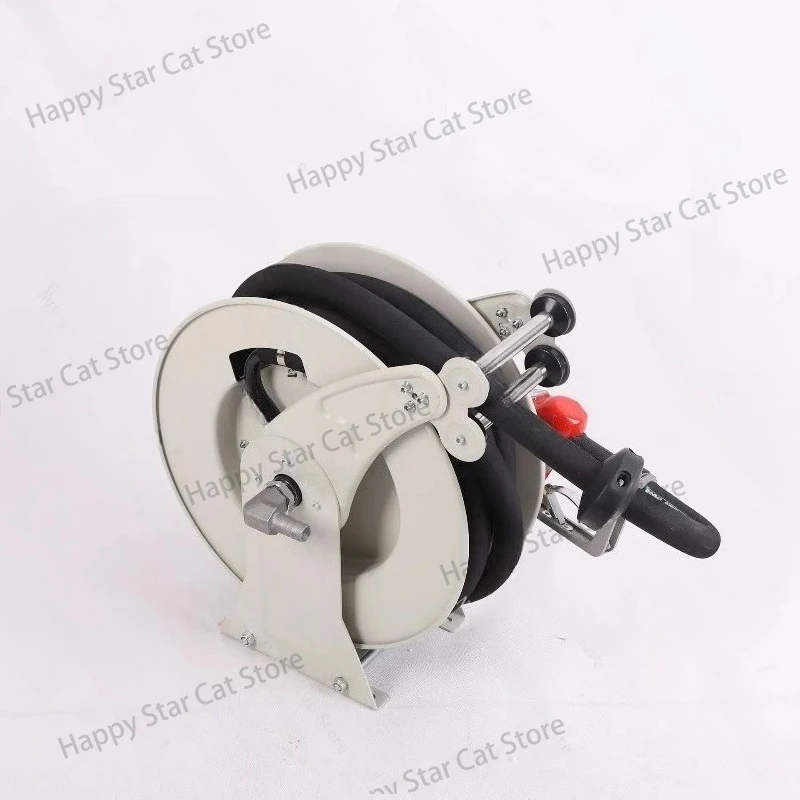 Automatic Shrinking Vehicle Tanker Pipe Reel Mobile Portable Recycling Pipeline Reel Machine