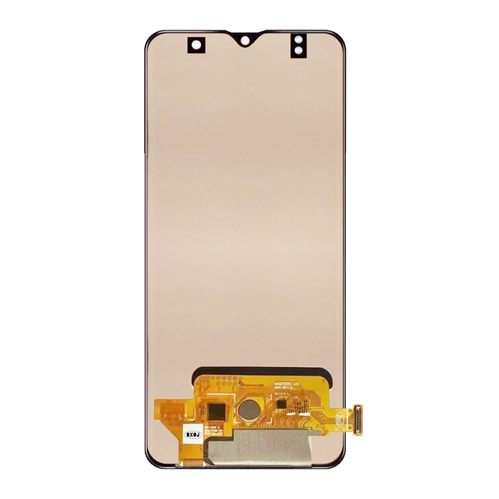 Super Amoled A70 Scherm Voor Samsung Galaxy A70 A705 A705f Lcd-Scherm Touchscreen Digitizer Vervanging Voor Samsung A705 Scherm