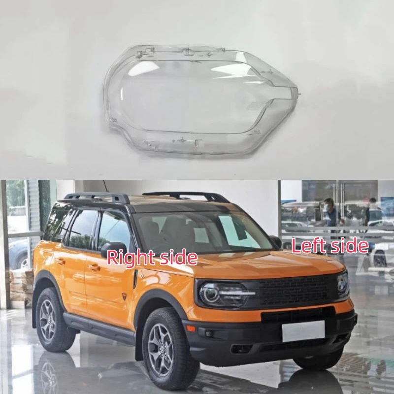 For Ford Bronco Sport 2023 2024 Car Headlight Shell Headlamp Lens Cover Replace Lamp Shade Headlamp Glass