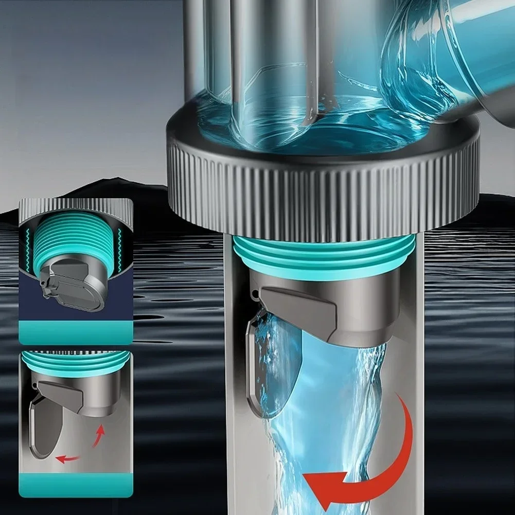 Drain Connector ABS Kitchen Sink Adapter Dual Seal Anti Leakage 50/75mm Fit Dishwasher Water Purifier Quick Flow No Overflow