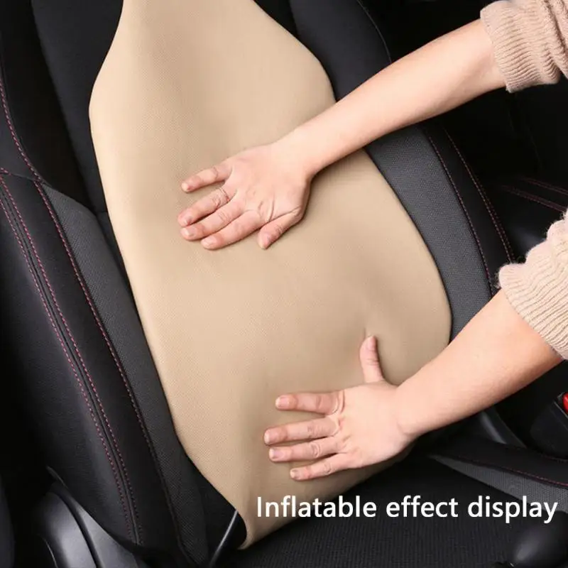 New Dynamic Air Bag Support Lumbar Cushion Smart Lumbar Support Pillow For Cars Auto Universal Seat Back Waist Rest Protector