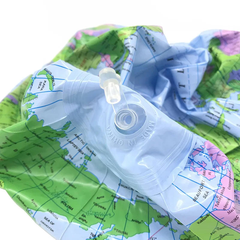 30cm PVC nadmuchiwany globus świat ziemia mapa oceaniczna balon zestaw edukacyjny zestaw dla dzieci moda angielskie zasoby dydaktyczne