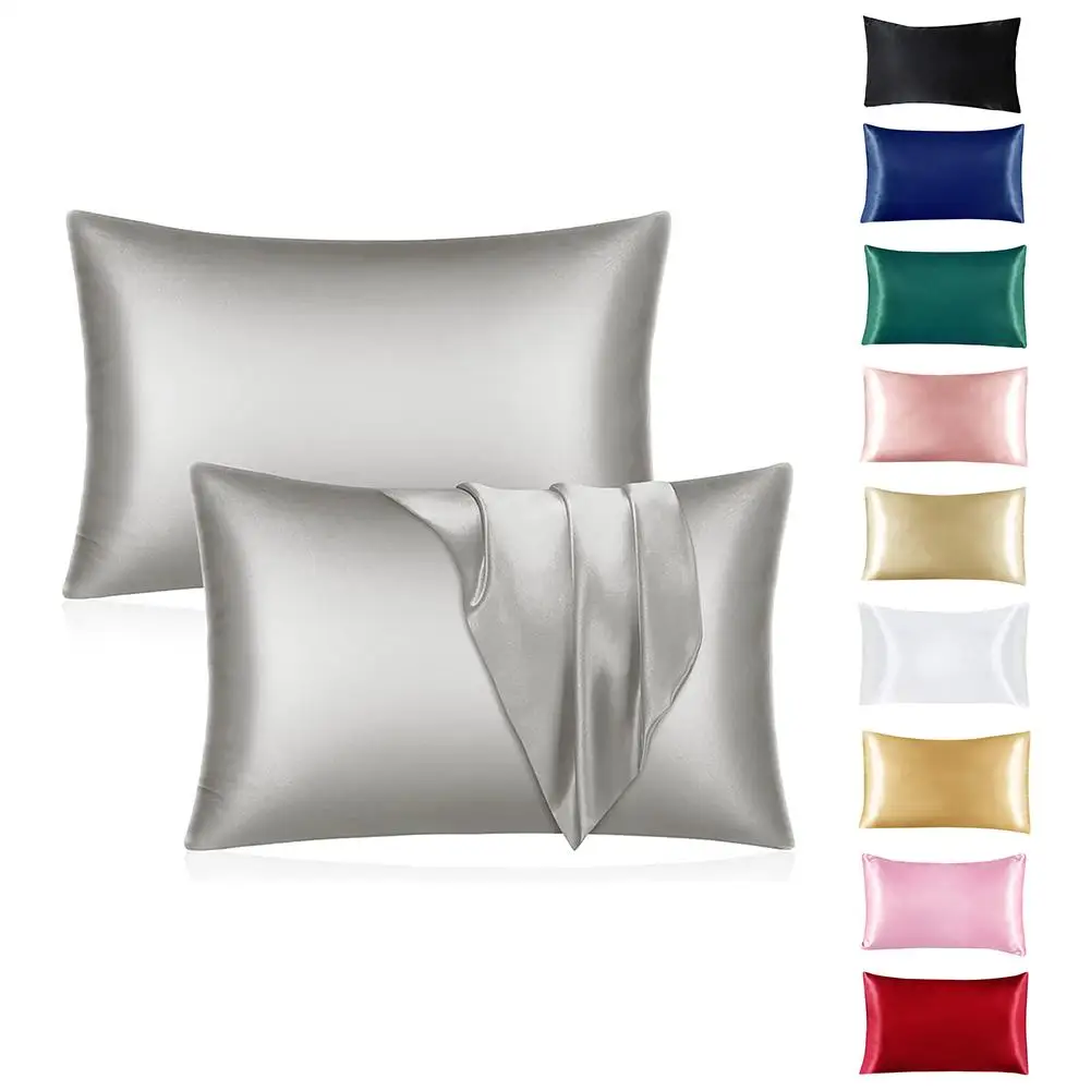 

Silky Soft Breathable Pillow Cases With Envelope Closure Wrinkle Fade Stain Resistant Pillowcase Gifts For Women Men