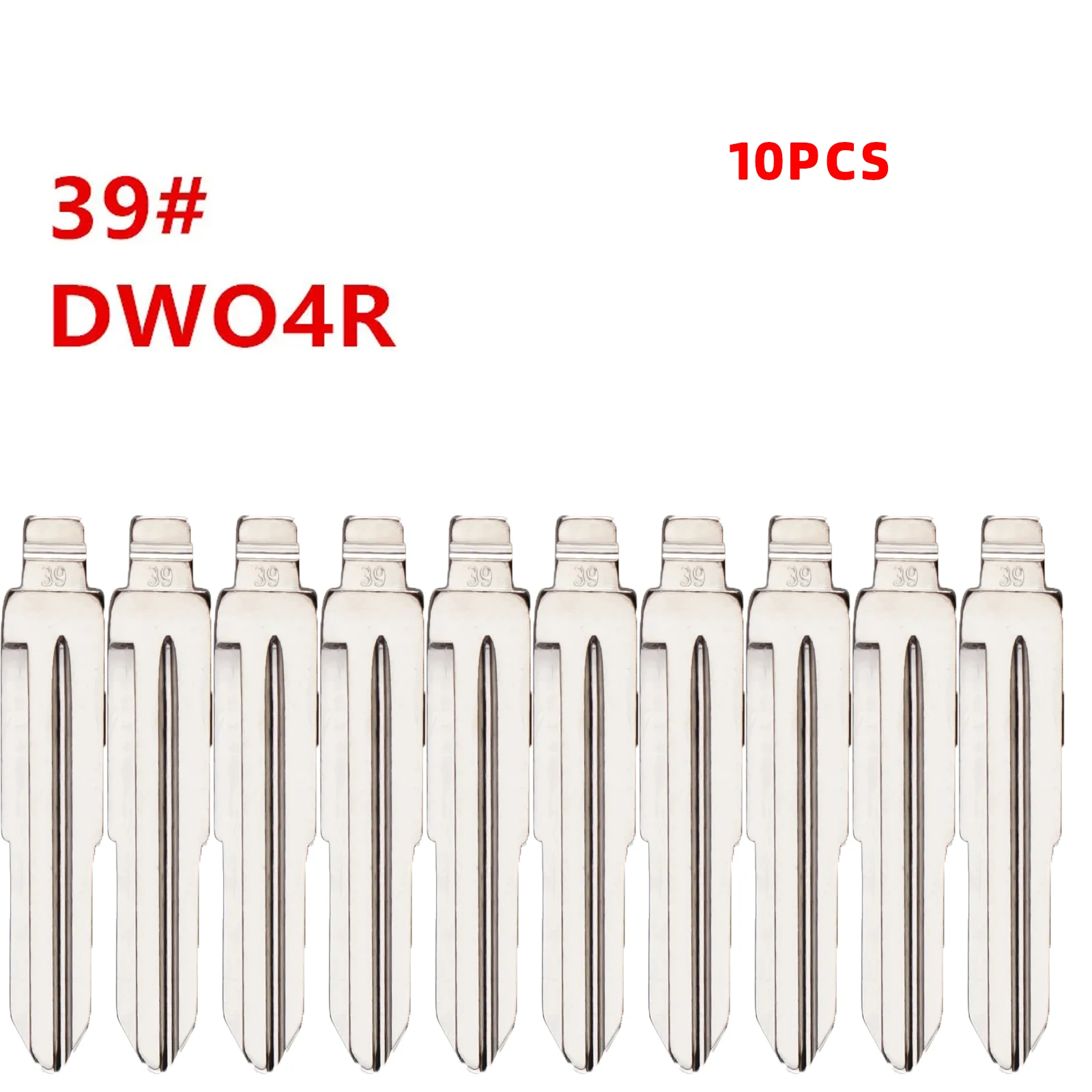 

10pcs 39# DWO4R Uncut flip Metal Key Blade Remotes Flip Car Key Blank For Chevrolet Buick Opel for keydiy KD xhorse VVDI