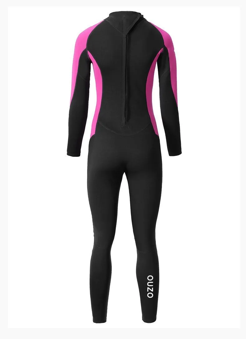 Neopren-Neoprenanzug für Herren, Tauchen, voller Anzug, Speerfischen, Badebekleidung, Schnorcheln, Surfen, einteiliges Set, Winter, warm halten – Detail 11