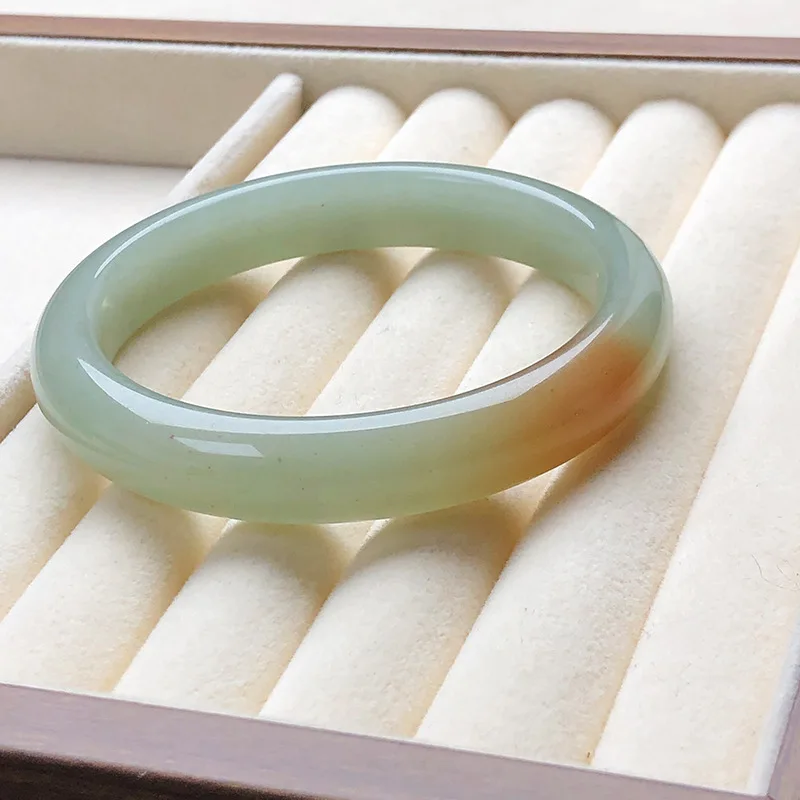 Genuine natural Dongling "Sugar" bracelet for women, a safe and affordable alternative to Hetian jade