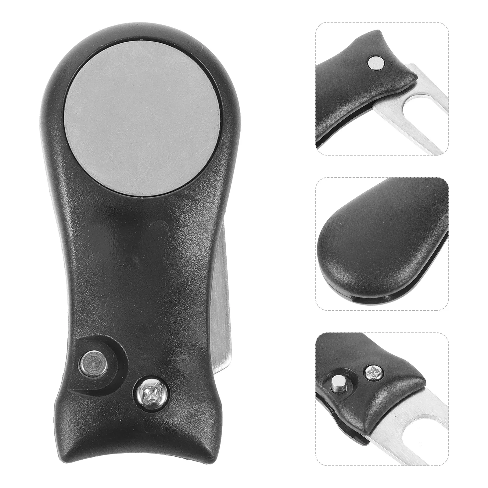 

1pcs Golf Divot Tool Stainless Steel Green Fork Turf Repair Tool Lightweight Portable Training Aid for Father's Day Gift